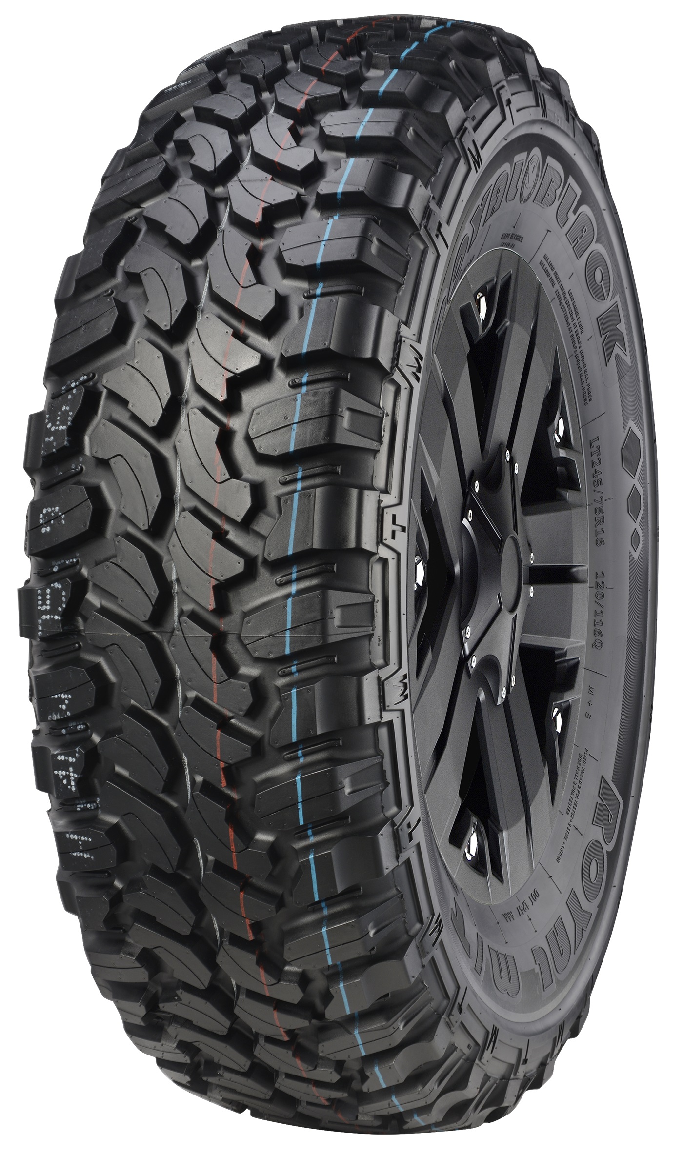 Gomme Nuove Royal Black 265/75 R16 123/120Q ROYAL MT M+S pneumatici nuovi Estivo